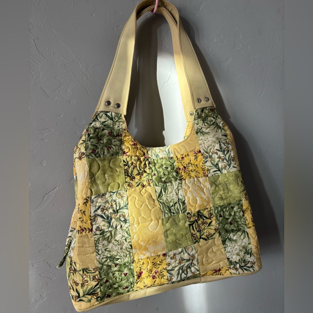 Donna Sharp Quilted Patchwork Hobo Bag - image 2